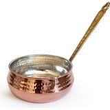 Esranın Dünyası Turna Bakır Salsa Sosluk 1 No Pirinç Kulp Makine Dövme Kırmızı TURNA4803-1 - 001-Renkli