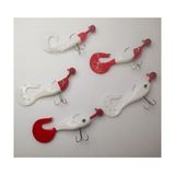 Esranın Dünyası Turna Silikon Set 10 Cm, K Kuyruk Silikon Yem 5'li Paket