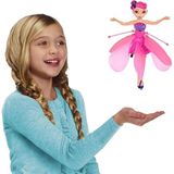 Esranın Dünyası Uçan Peri Oyuncak USB Kablolu ve Şarj Edilebilir Oyuncak Pembe Renkli ( Lisinya )
