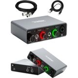 Esranın Dünyası USB Stüdyo Ses Kartı, 24BIT/192KHZ Yüksek Kalite