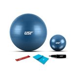 Esranın Dünyası Usr 553BM 20+55 cm Pilates Topu + Pompa + 2 Lastik