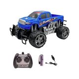 Esranın Dünyası Uzaktan Kumandalı Canavar Ranger Araba Şarjlı Full Fonksiyon 4x2 Off Road Kamyon Oyuncak Arazi Aracı (Mavi) - Ahşap