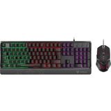 Esranın Dünyası Vertux Orion, Oyun Klavyesi ve Fare, 6 Programlanabilir Fare, Ayarlanabilir 3200 Dpi, Bilek Desteği ve Çok Renkli LED Arka Plan Aydınlatması - Adaçayı