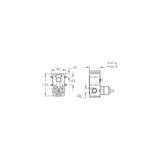 Esranın Dünyası Vitra Root Round A41949 Ankastre Banyo Bataryası, Sıva Altı Grubu