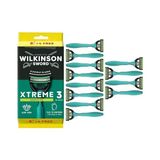 Esranın Dünyası Xtreme 3 Sensitive, 8 + 4 Adet Tek Kullanımlık Tıraş Makinesi, E Vitamini ve Aloe Vera Yağlama Bandı, Yüz Bakımı ve Yumuşaklığı Için En Uygun