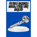 Esranın Dünyası Yeni Nesil Duş Başlığı Paslanmaz Çelik Masaj Etkili Ergonomik Tasarım Su Basınçlı - Lisinya