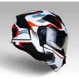 Esranın Dünyası Yohe 935SV Kask Çene Açılır Motosiklet Mat Siyah Beyaz Çift Vizör Uv Bluetooth Yuvalı Ece 22.06 Mıps - 10 - 0 - Siyah