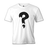 Esrarengiz Kasaba - Soru İşareti Beyaz Erkek Tshirt