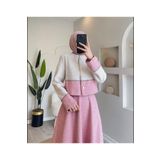 Esre Store 44101 - Tesettür İkili Takım Pembe