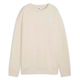 Ess Small Logo Relaxed Crew Kadın Bej Günlük Stil Sweatshirt 63326887