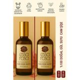 Essa Rosa Gül Suyu Cam Şişe 200 ml - Gözenek Sıkılaştırıcı - Aydınlatıcı - Canlandırıcı - Enerji Yükseltici - Arındırıcı - Saf - Doğal Tonik