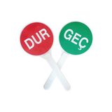 Essafe Durgeç El Tipi Uyarı Levhası Bal Petekli Reflektif Baskılı