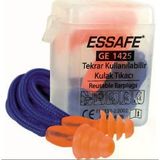 Essafe Ge-1425 Kordonlu Kulak Tıkacı İpli 2 Adet