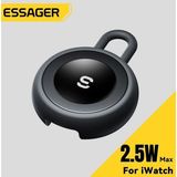 Essager Apple watch Saat Şarjı CE/FC/ROHS Lisanslı Manyetik Akıllı Saat Şarjı Yeni Nesil Son Teknoloji Orjinal Tyepe-C Girişli - Siyah