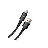 Essager Premıum Örgü Kopmaz Kablo 2Metre 7A 80W Usb To Type-C Şarj Kablosu Data Kablosu Akım Koruma