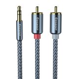 Essager Proseri 1Mt 3.5Mm Jack To Rca Kablo Rca Stereo Hifi Ses Sistemi Kablosu Kopmaz Kablo