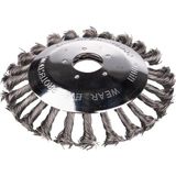 Essan Veta Motorlu Tırpan Uyumlu 152MM Düğümlü Telli Fırça / Ot ve Kaldırım Temizleme Başlığı