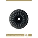 Esse Granit Döküm Kek Kalıbı Dilimli 24 CM