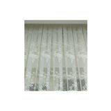 Esse Home Çiçek Desenli Fransız Dantel Tül Perde, 450x250, Seyrek Pile