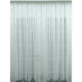 Esse Home Örme Desenli Tül Perde 400 x 250 Sık Pile 1/3 - 400 x 250 cm