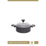 Esse İmperial Döküm Derin Tencere 22 CM