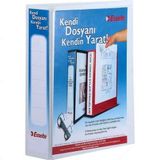 Esselte 46565211501 50 mm 2D Mekanizmalı Beyaz Klasör