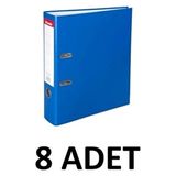Esselte 8 Adet Mavi Geniş Plastik Büro Klasörü 9940ECO Ölçülerle Birlikte Kullanıma Uygun