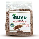 Essen Organik Keten Tohumu 250 gr Doğal ve Katkısız Organik Özellikleriyle Sağlıklı Besin