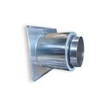 Essen Ticaret Ayarlanabilir Isı Yalıtımlı Yanmaz Boru Baca Çıkışı (ağaç Ev, Konteyner Için) 130 Mm Çap