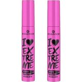 Essence 2 Adet I Love Crazy Volume Hacim Maskara