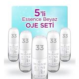 Essence 5'li Beyaz Oje Seti