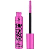 Essence I Love Extreme Crazy Volume Maskara - Hacim Artırıcı, Büyük Boy, Siyah, Şık ve Bakımlı Görünüm