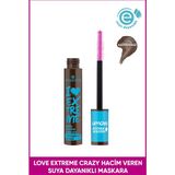 Essence I Love Extreme Crazy Volume Suya Dayanıklı Kahverengi Maskara No: 01 - Aşırı Siyah