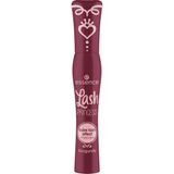 Essence Lash Princess Bordo Maskara Yelpaze Etkili Kıl Fırça ile Orijinal Boy Hacim Sağlar