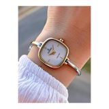 Essence Vintage Seri Küçük Kasa Çelik Kararma Renk Atma Yapmaz Kadın Kol Saat+Bileklik Bd1222.220