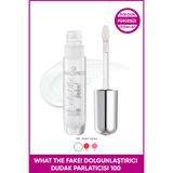 Essence What The Fake! Dolgunlaştırıcı Lipgloss No: 100