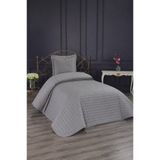 essense Home&Living Yıldız Desenli Kapitone 3 Parça Tek Kişilik 180x250 Cm Yatak Örtüsü 60x80 2 Adet Yastık Kılıfı