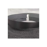 ESSENTIA BUILD & HOME Mobilya Kenar Bant 20 mm x 5 Metre Siyah Ütü Bantı Melamin Kenar Bandı