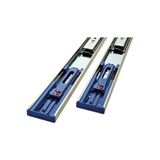 ESSENTIA BUILD & HOME Yeniler 35 Cm Teleskopik Frenli Çekmece Rayı 45mm Sessiz Kapanır Ağır Yük Sistemi
