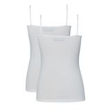 ESSENTİAL İNCE ASKILI 2 Lİ BEYAZ ATLET 1592 BEYAZ 2XL