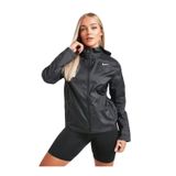 Essential Running Full-Zip Hoodie Siyah Kadın Koşu Ceketi ve Yağmurluk