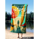 Essential Towel Plaj Havlusu, 90 x 150 cm, Çok Renkli, MY HAND FASTER, Çok Renkli, Üniseks Yetişkin