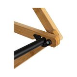 Essentials Bambu Katlanır Elbise Kurutma Rafı, 14 Kaplamalı Metal Dübelli Lüks Çamaşır Rafı - 1 kg