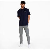 Essentials Pique Erkek Polo T-Shirt - Peacoat