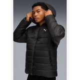 Essentials Puffer Erkek Kapüşonlu Siyah Şişme Mont - 685211