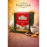 Essentra Home Ahmad Tea English Breakfast Siyah Çay 100’lü Demlik Poşet – Yoğun Aromalı Klasik İngiliz Çayı