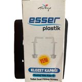 Esser Klozet Kapağı Montaj Vidası - Beyaz