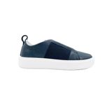 Eşsiz El Yapımı Shadow Lacivert Hakiki Deri Erkek Spor (Sneaker) Ayakkabı