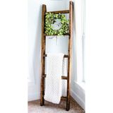 EŞSİZ MOBİLYA 1995 EŞSİZ MOBİLYA 120X40 Ahşap Battaniye Merdiveni, Ahşap Askılık, Dekoratif Ahşap Merdiven