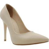 Esstii Stiletto Kadın 10 cm Topuklu Ten Ayakkabı - (DipCamo)Charcoal-White